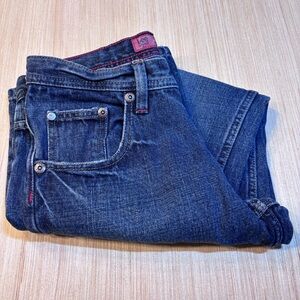 Lee Dungarees Slim Straight Fit Blue Jeans 16R (Boys)